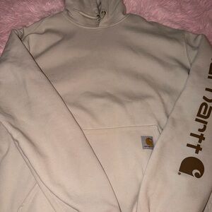 Carhartt Men's Beige Turtleneck Sweater